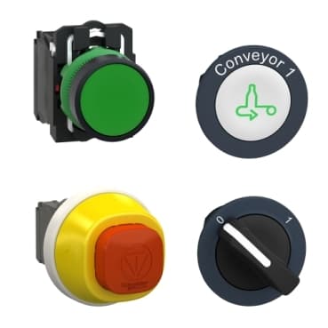 Push Buttons, Switches, Pilot Lights and Joysticks